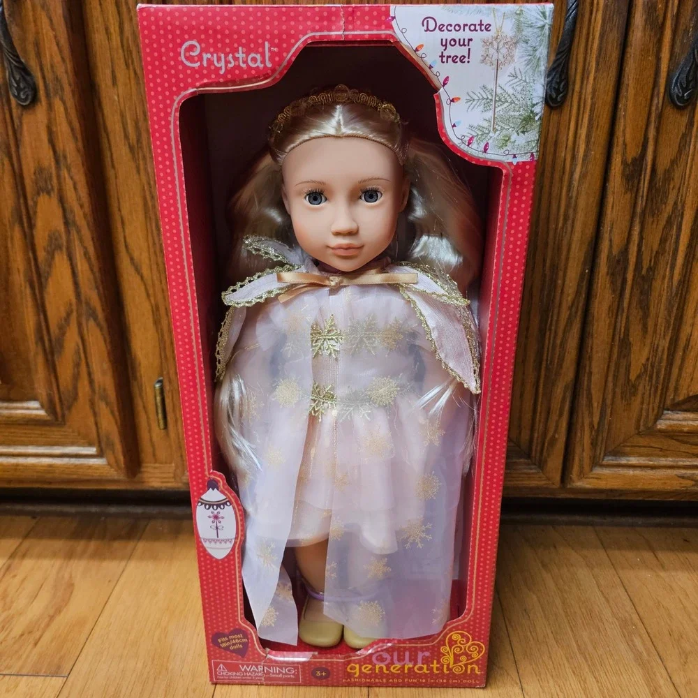 Our Generation Crystal Doll Special Christmas Holiday Edition Snowflake Ornament